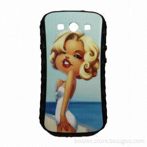 S3 cell phone cases with the diamond shape edge